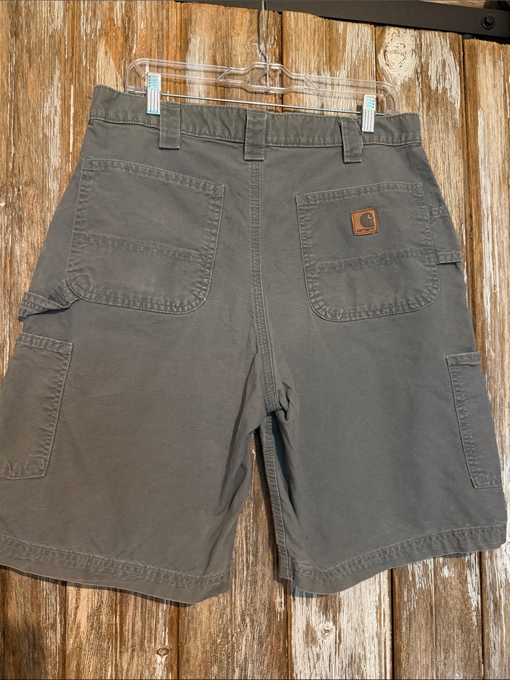 Carhartt Men's Gray Cargo Work Shorts